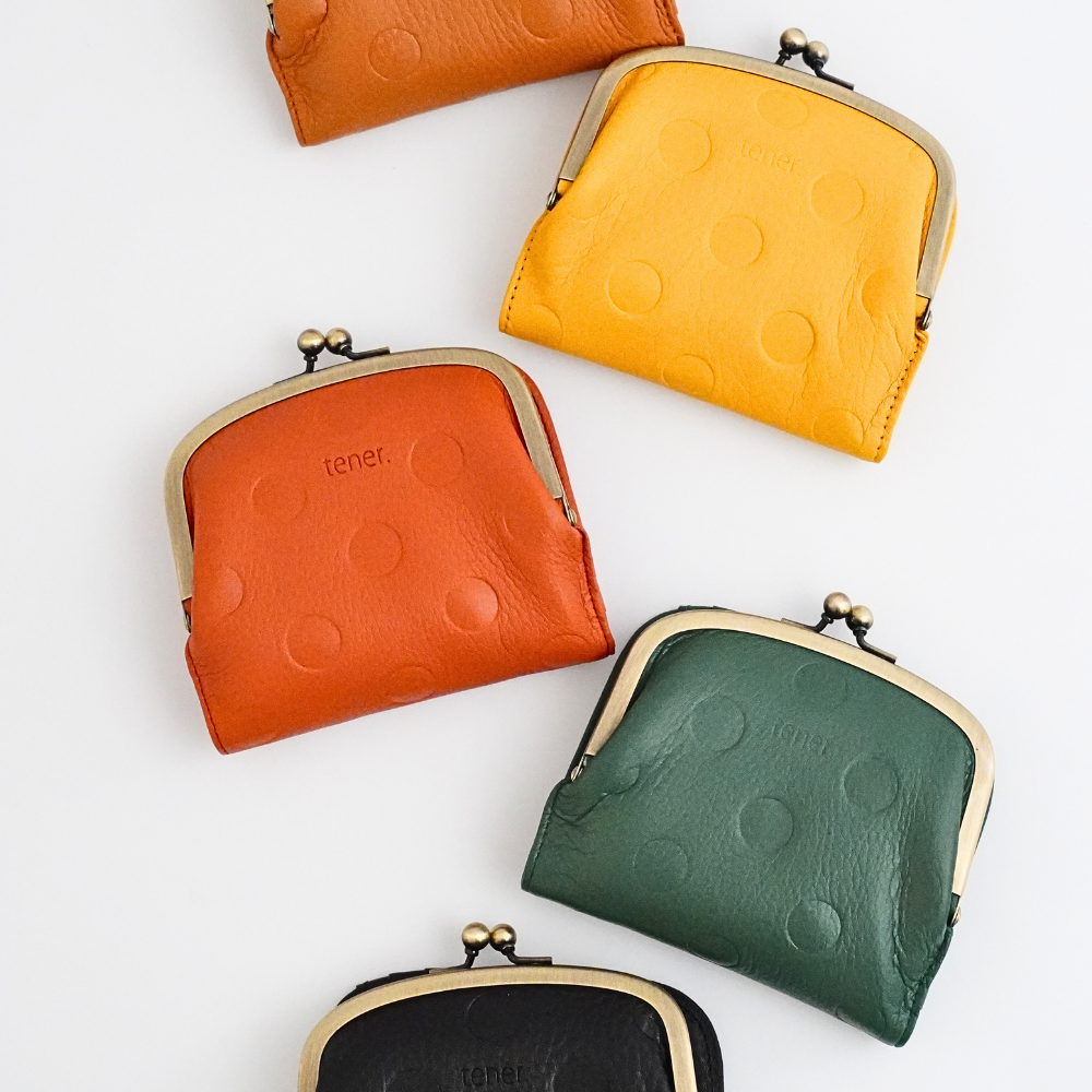 DOT.がま口二つ折り財布